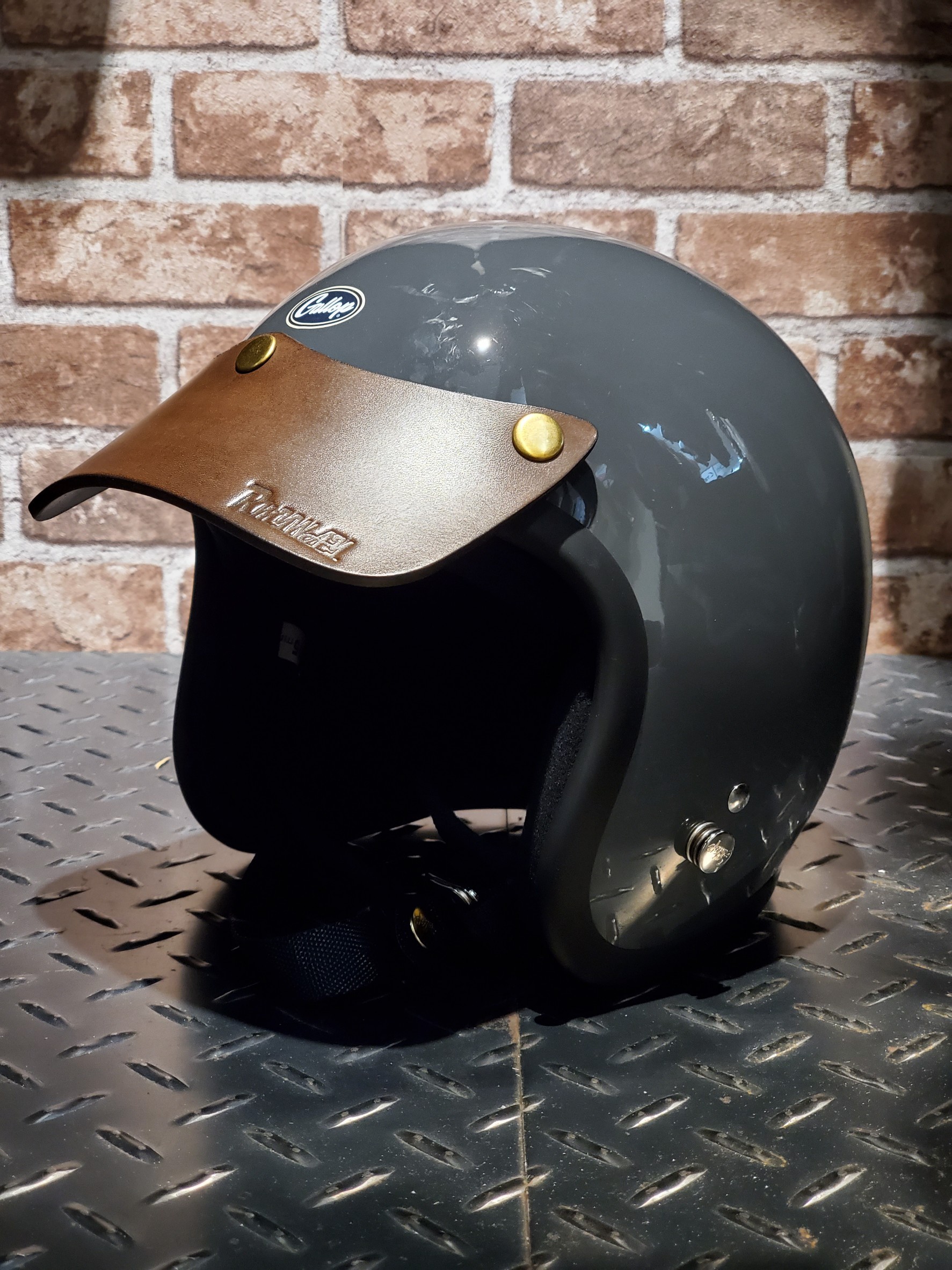 RMYWAY LHB-02 中帽簷 焦木 皮帽簷