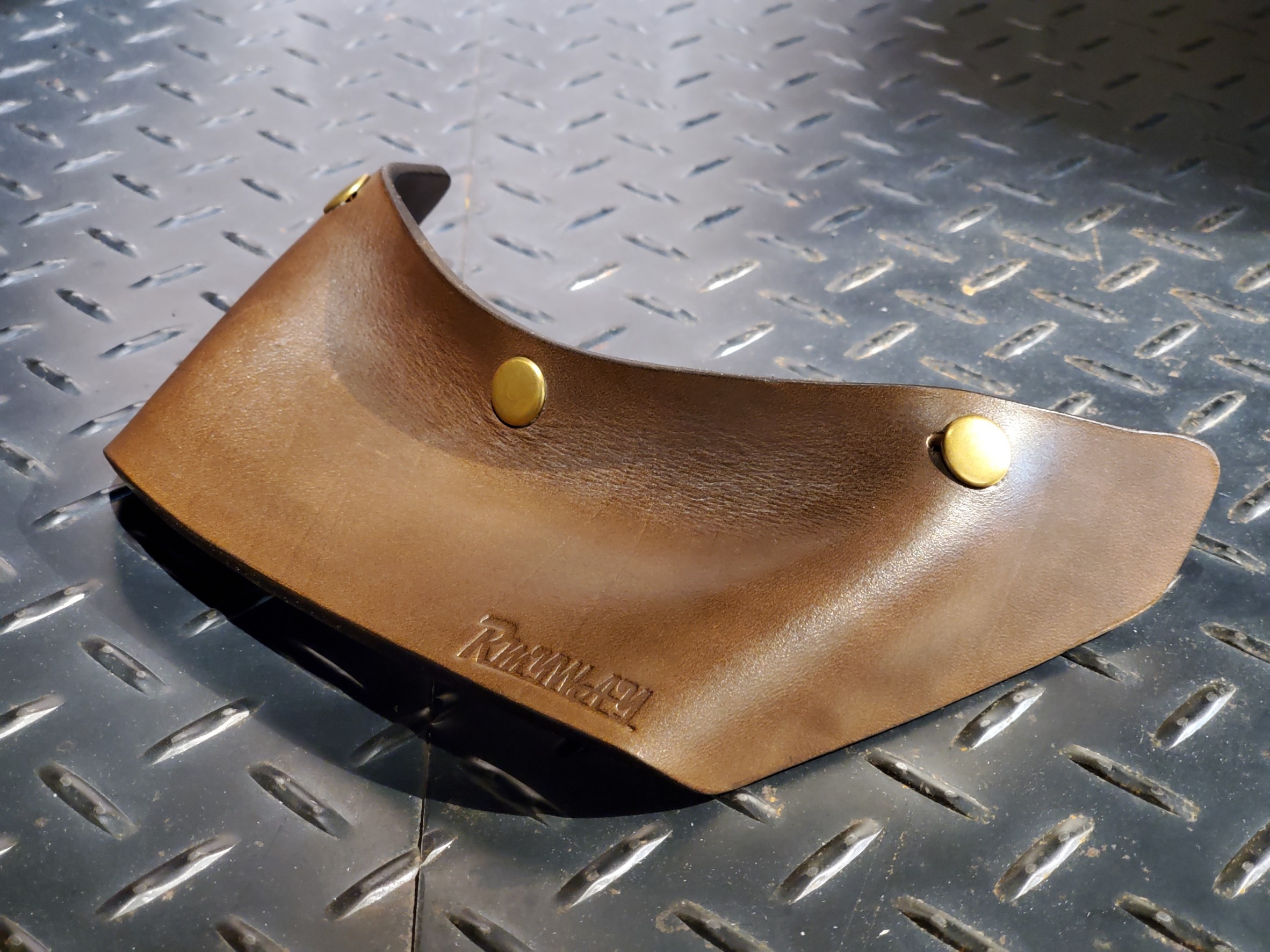 RMYWAY LHB-01 長帽簷 焦木 皮帽簷