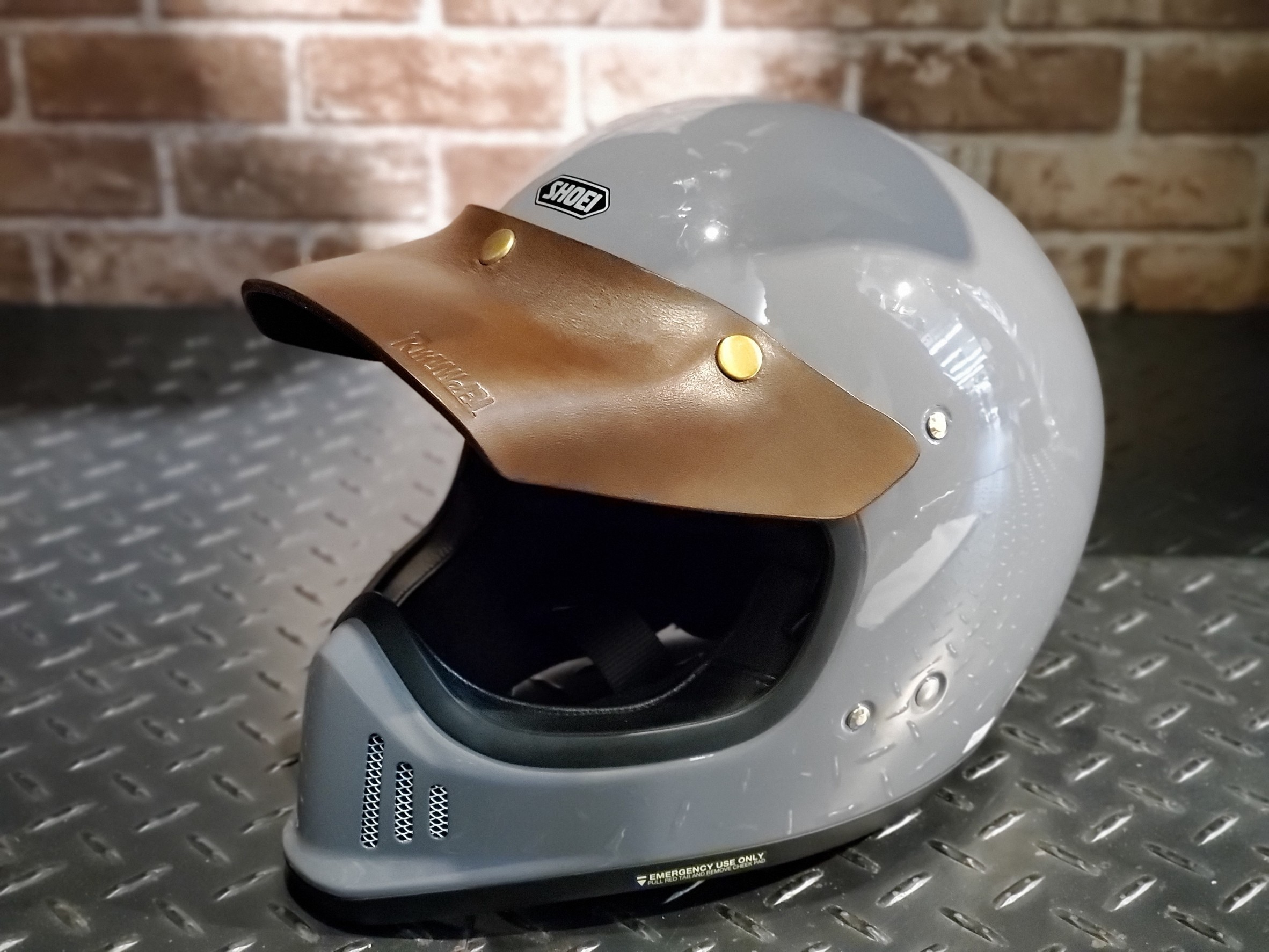 RMYWAY LHB-01 長帽簷 焦木 皮帽簷