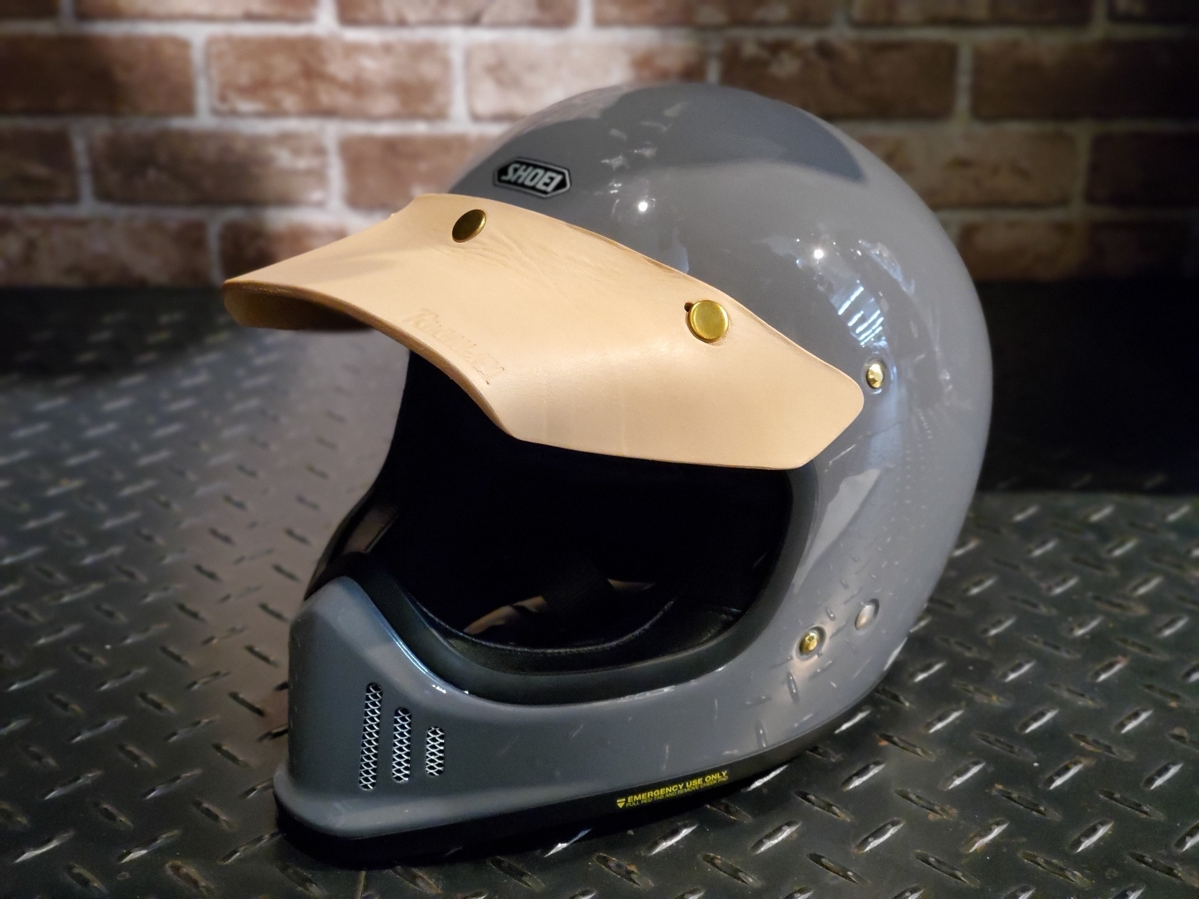 RMYWAY LHB-01 長帽簷 原木 皮帽簷