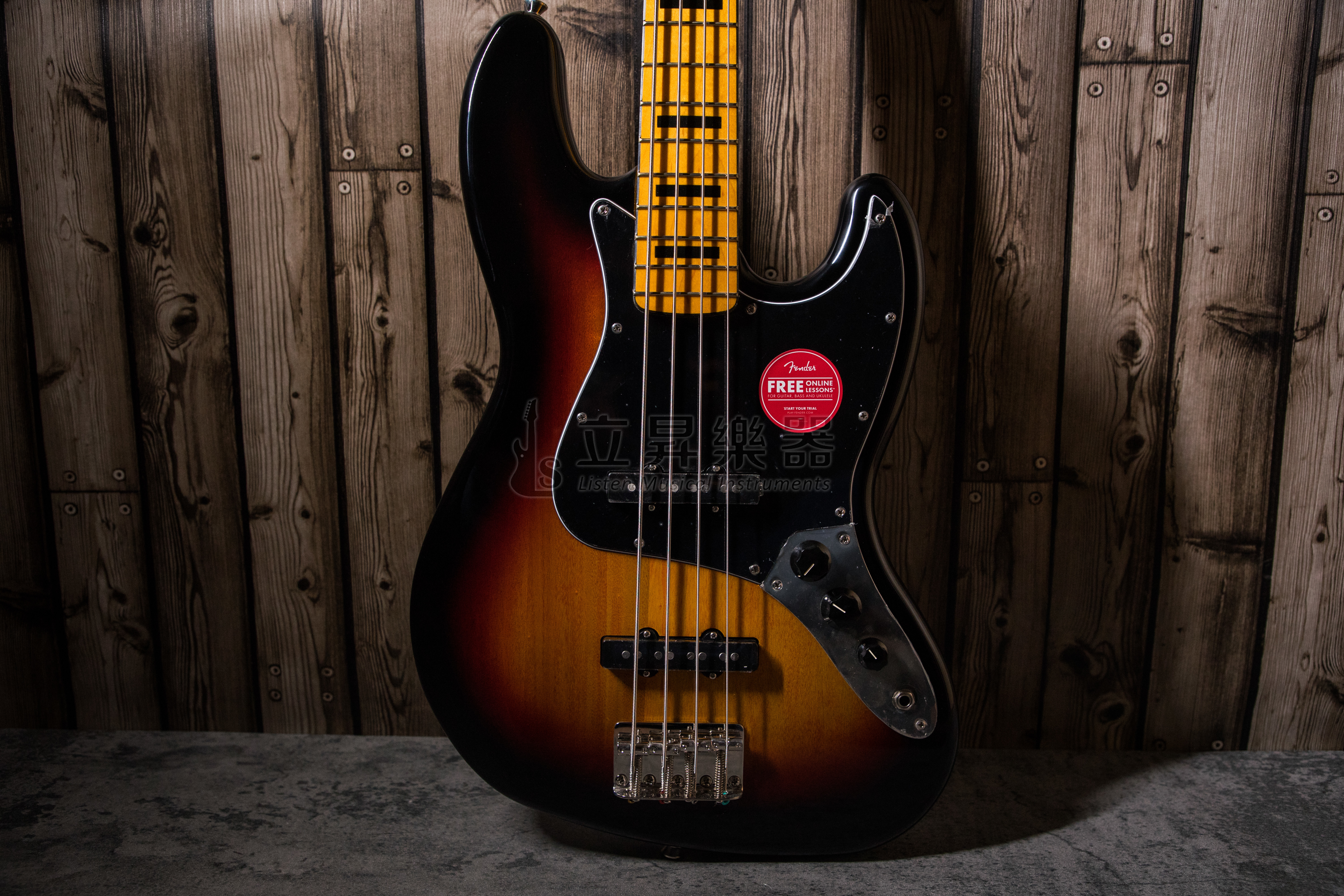 Fender Fender Squier Classic Vibe 70S Jazz Bass MN 3TS 夕陽漸層色 附RockBag 加厚防潑水琴袋 第 3 張圖片｜三峽吉他 / Bass
