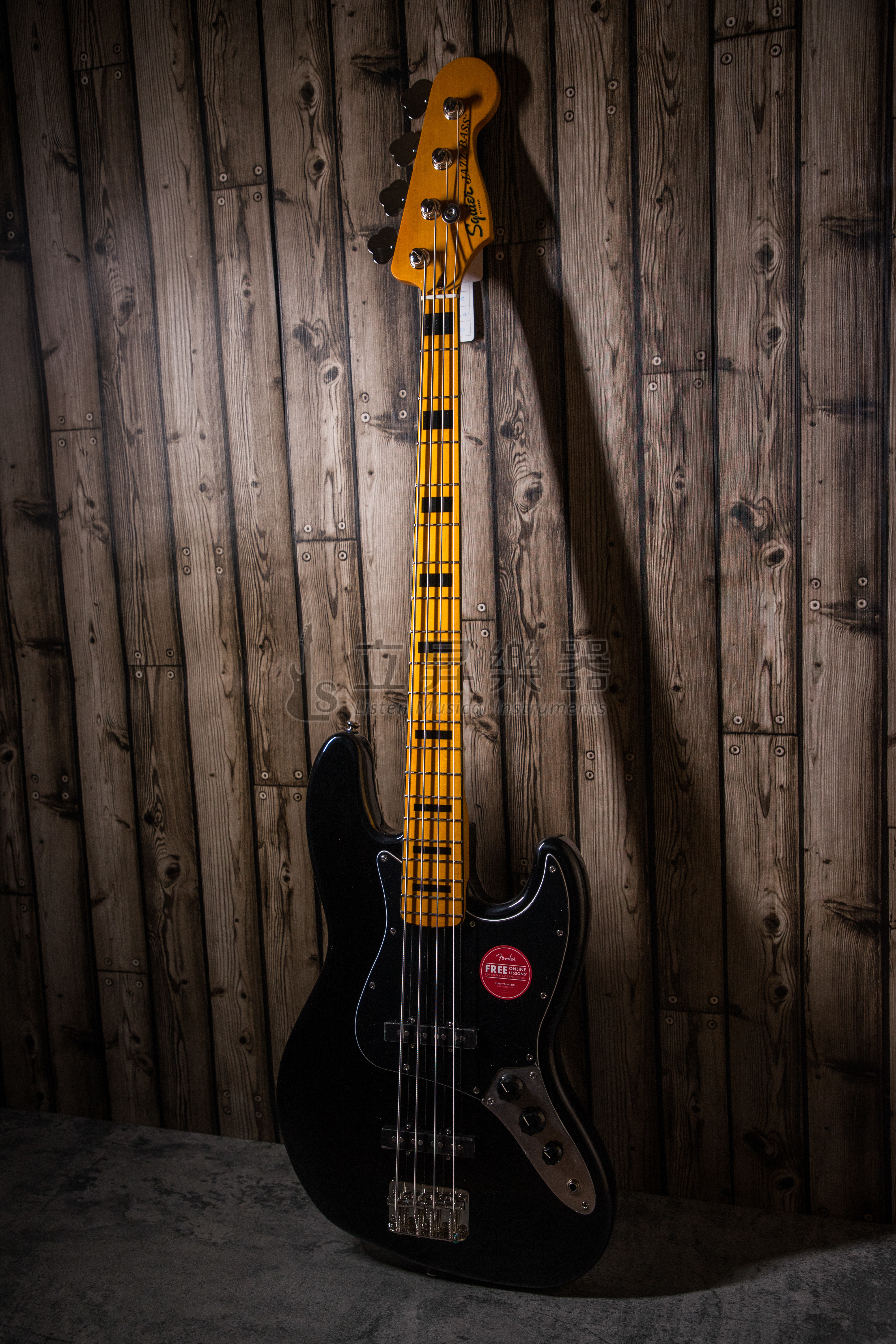 Fender Squier Classic Vibe 70S Jazz Bass MN BLK 黑色 附RockBag 加厚防潑水琴袋
