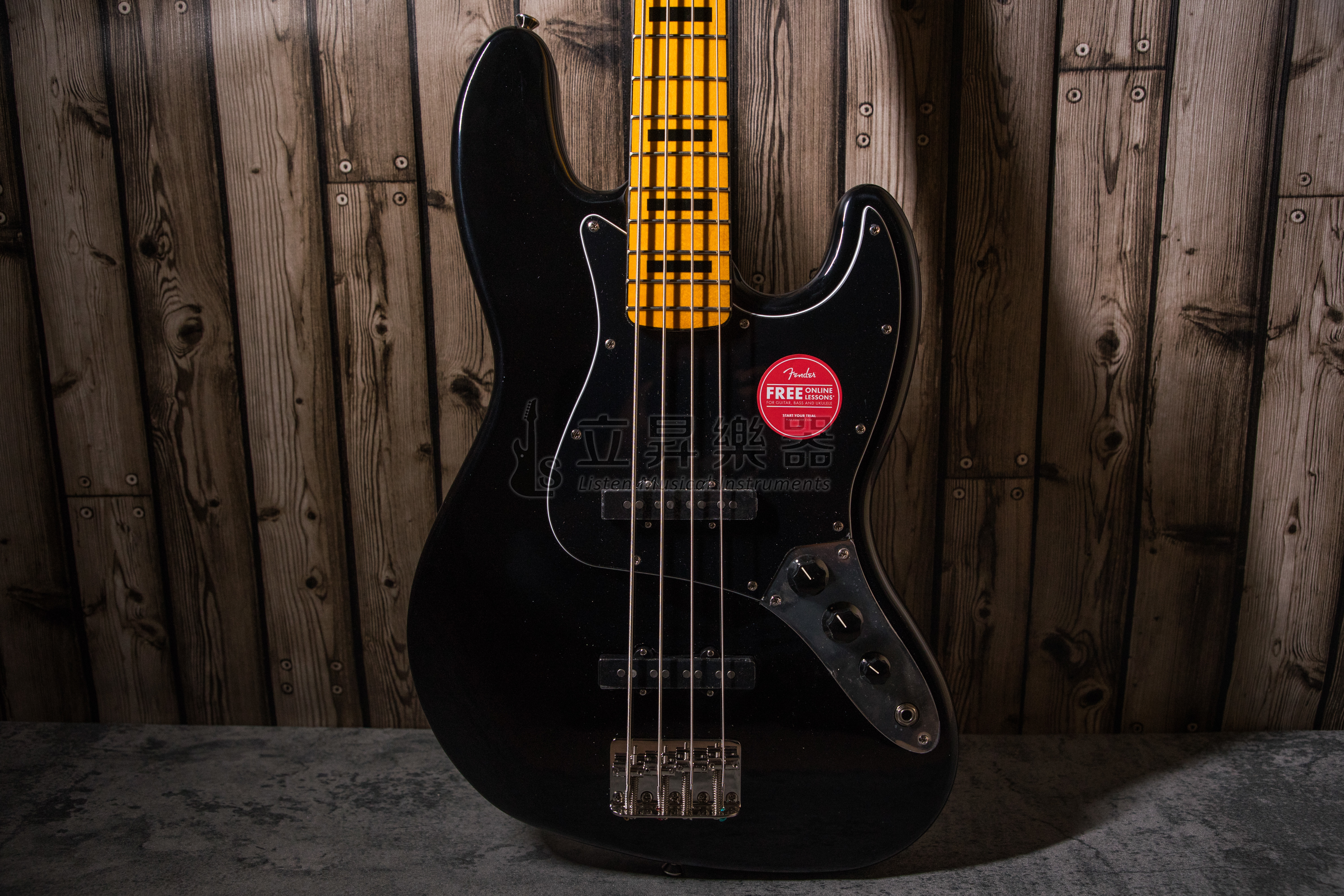 Fender Fender Squier Classic Vibe 70S Jazz Bass MN BLK 黑色 附RockBag 加厚防潑水琴袋 第 3 張圖片｜三峽吉他 / Bass