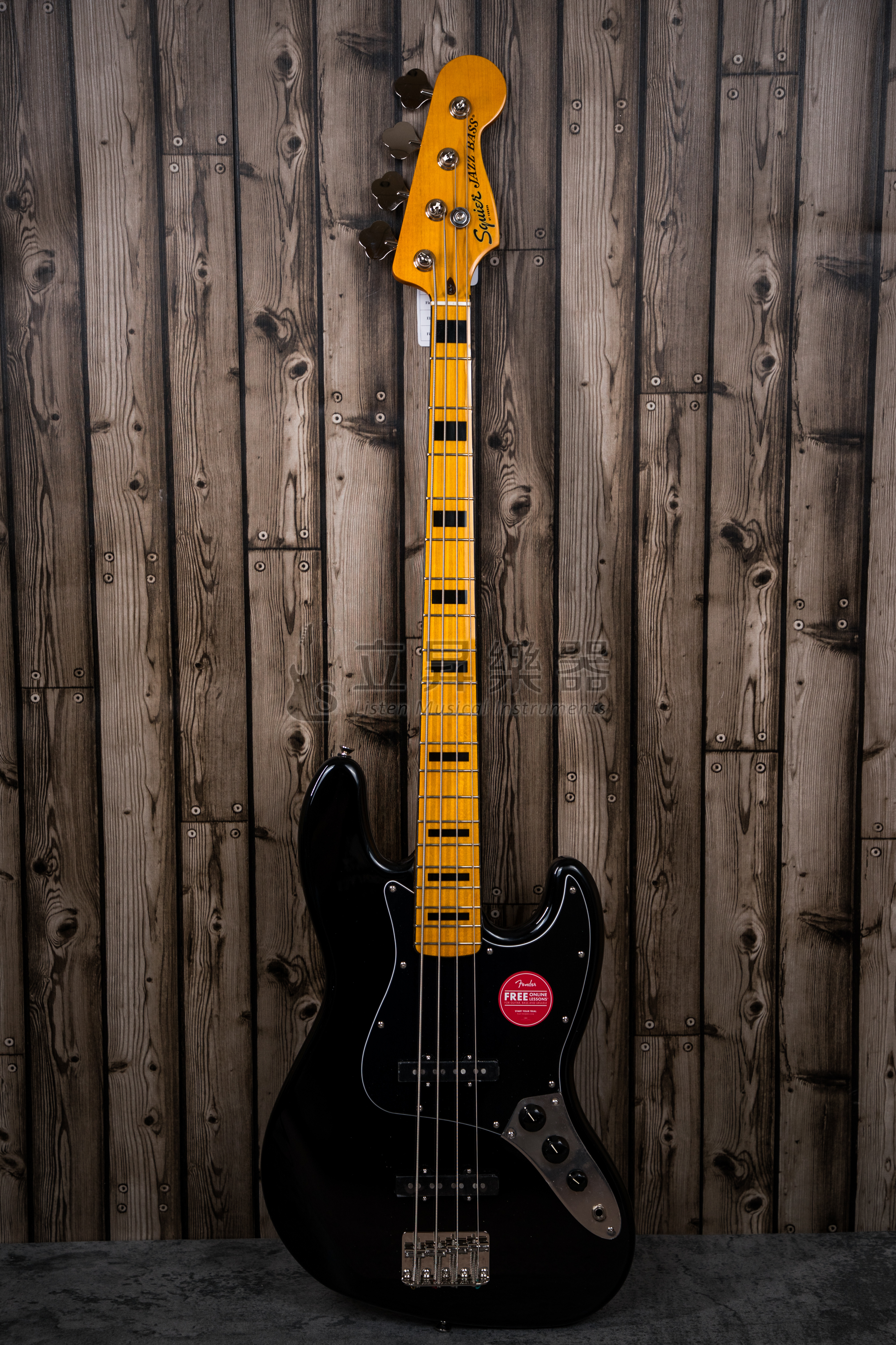 Fender Squier Classic Vibe 70S Jazz Bass MN BLK 黑色