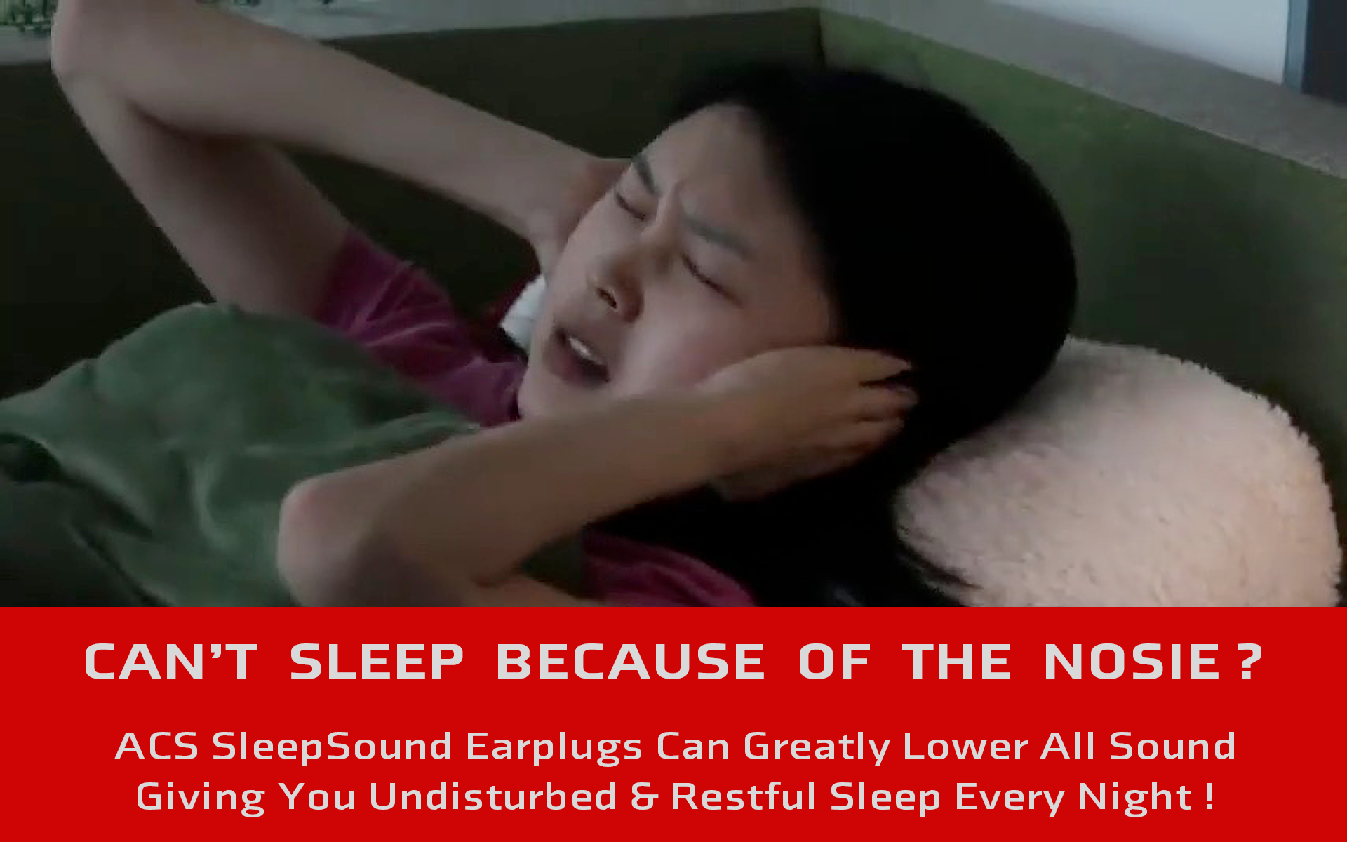 ACS SleepSound Lets you sleep undisturbed every night!