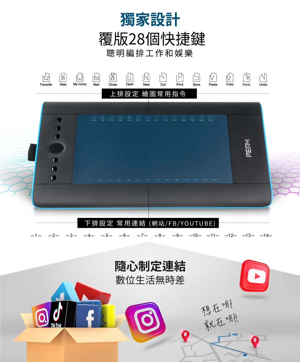 電繪板快捷鍵設定 電繪板快捷鍵設定