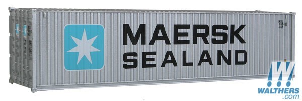 SceneMaster 949-8255 HO規 MAERSK SEALAND 40呎 銀色貨櫃