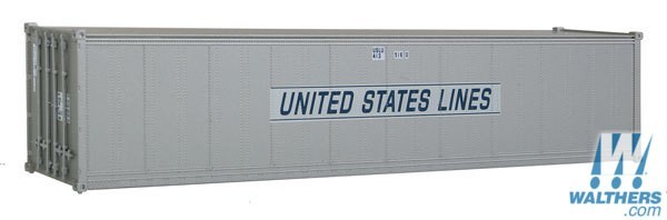 SceneMaster 949-8303 HO規 United States Lines 40呎 貨櫃