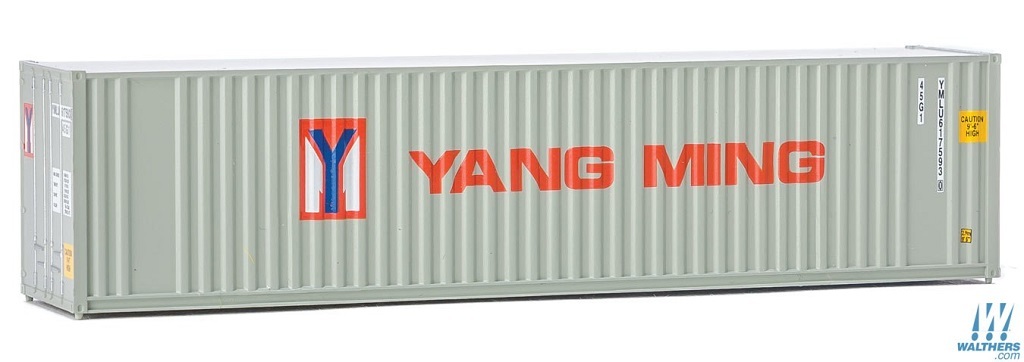 SceneMaster 949-8221 HO規 YANG MING 陽明 40呎 貨櫃.灰