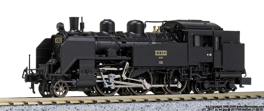 Kato 2021 N規 C11 蒸汽車