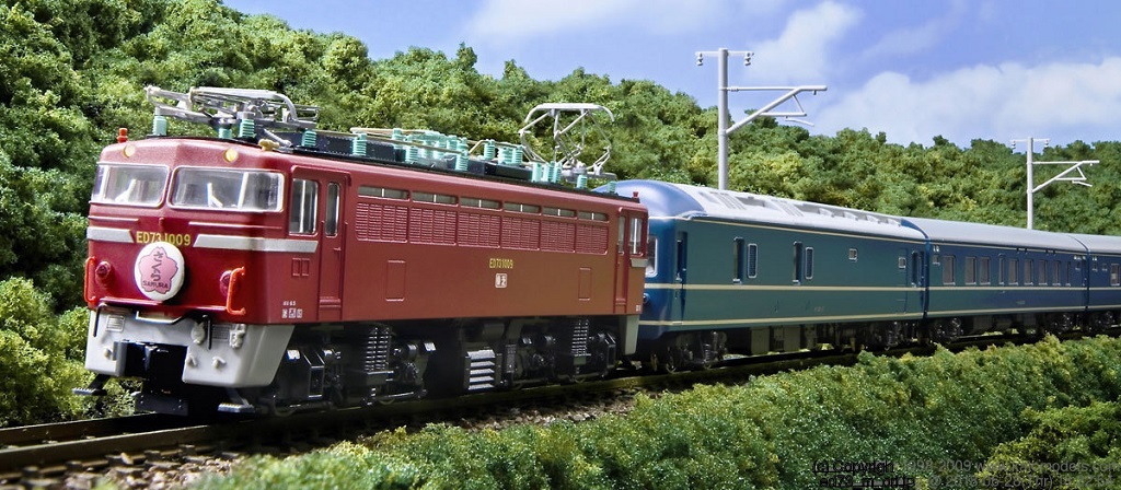 Kato 3012 N規  ED73 1000番台 電車