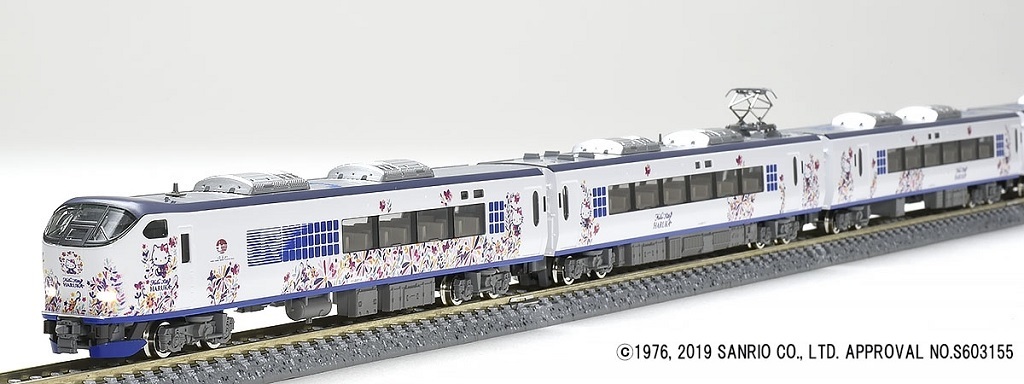 Tomix 98674 N規 JR 281系 特急電車.Hello Kitty塗裝.6輛