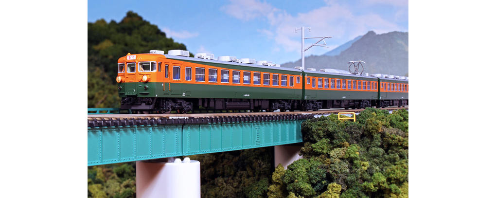 Kato 10-1335 N規 伊那 165系 飯田縣急行 電車組.4輛