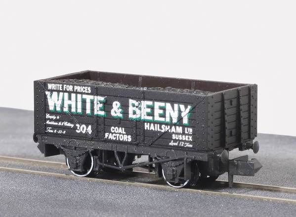 Peco NR-P103 N規 Coal  7 plank  White & Beeny