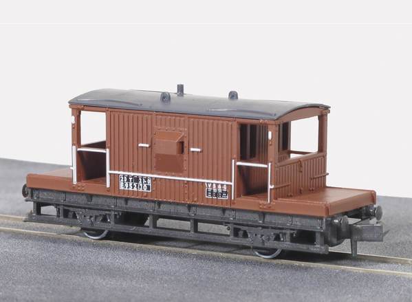 Peco NR-28B N規 Brake Van BR  bauxite