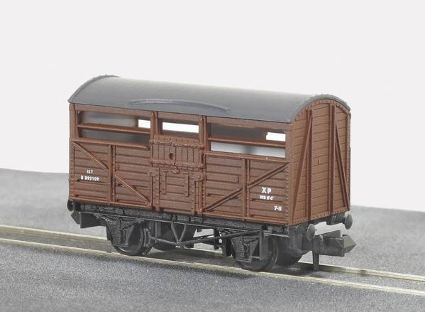 Peco NR-45B(C) N guage Cattle Truck  BR Brown  B892109