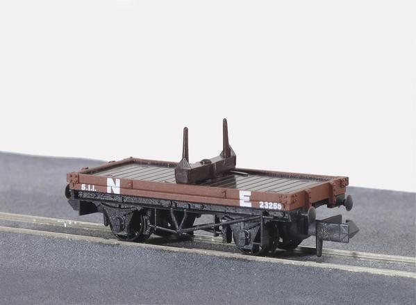 Peco NR-39E N規 Bolster Wagons NE  bauxite.2輛