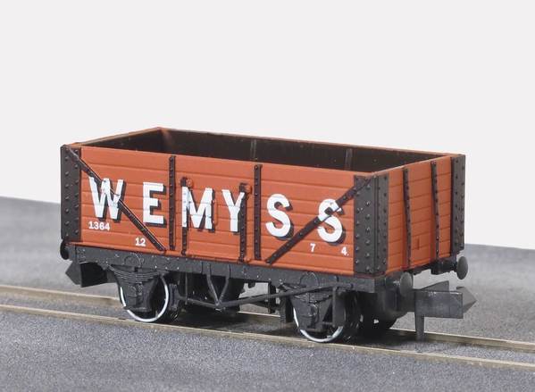 Peco NR-P400 N規 Coal  7 plank  Wemyss  bauxite