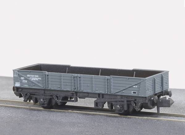 Peco NR-7F N Scale BR Ferry Tube Wagon grey