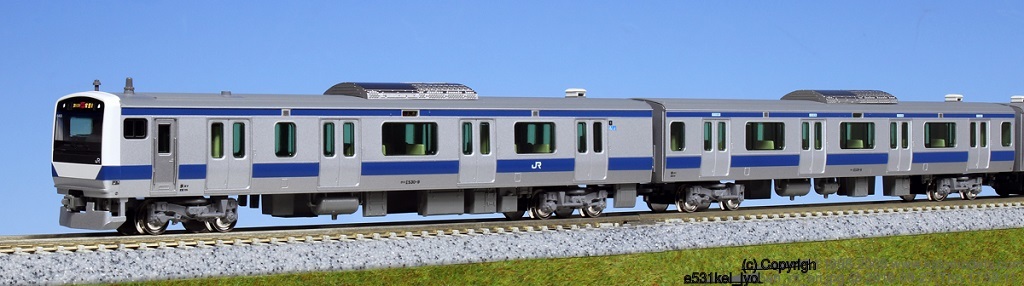 Kato 10-1293 N規 E531系 常磐線-上野東京線 付屬編成組.5輛