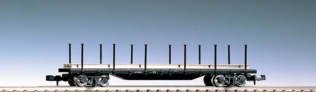 Tomix 2774 N規 國鐵貨車 7000形 載貨板車