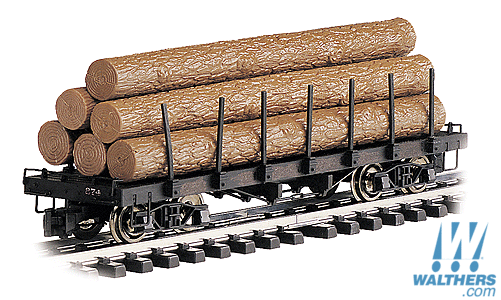 Bachmann 98470 G規 Flat With Logs 運木車