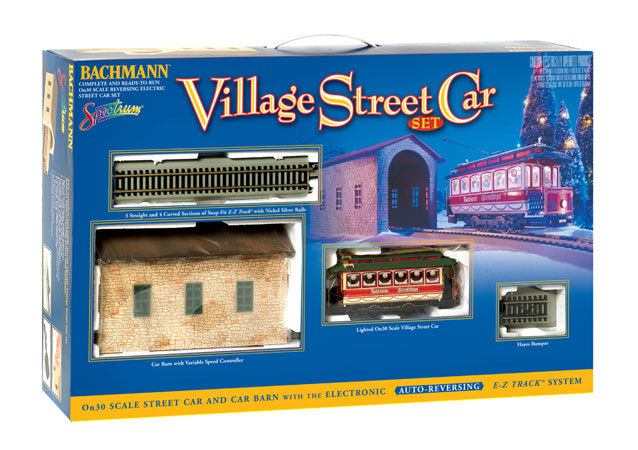 Spectrum 25017 On30規 Village Street Car Set 往復式基本組