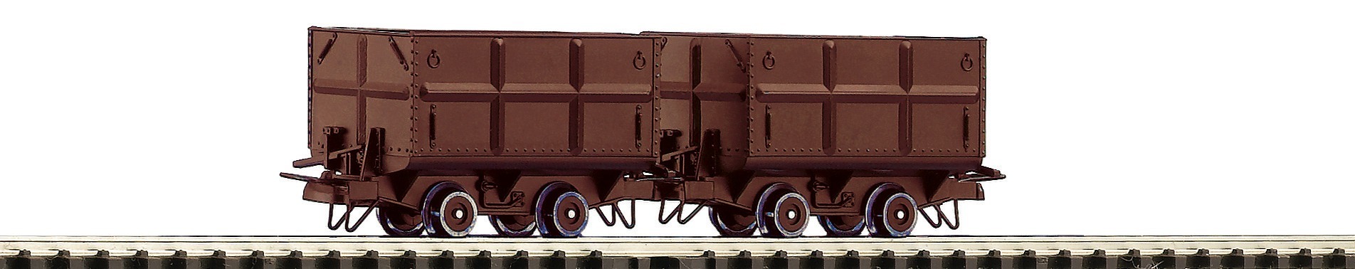 Roco 34499 HOe規  2 piece set: side tipping wagons