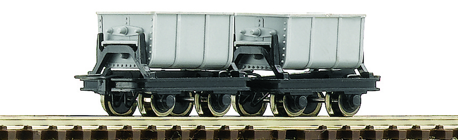 Roco 34601 HOe規 cement tipping truck 2輛水泥傾卸式貨車