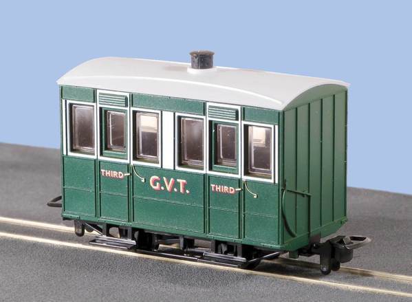 Peco GR-500 OO9規 G.V.T 電車封閉的車廂