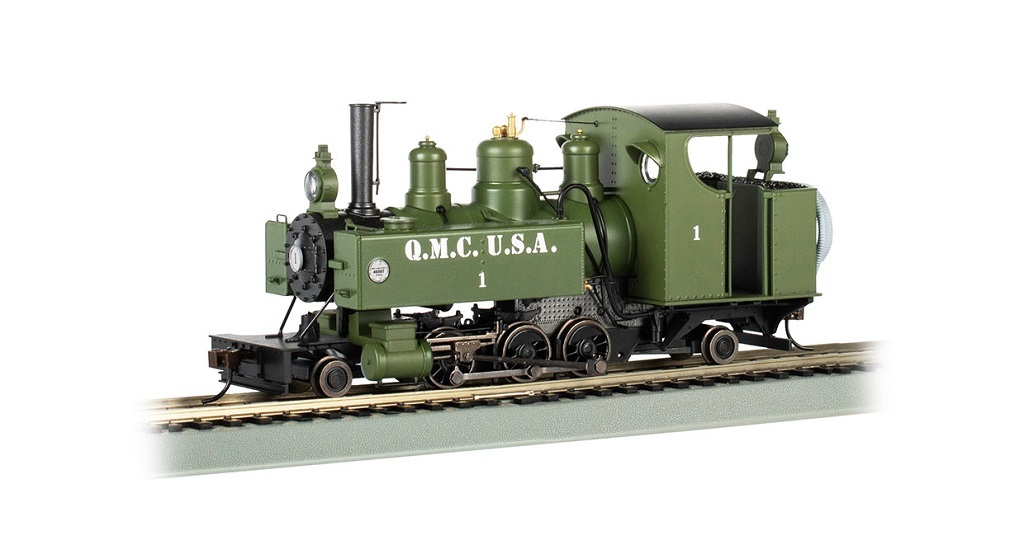 Spectrum 29504 On30 scale 2-6-2T Baldwin Class 10 Trench Engine - Quartermaster Corps #1