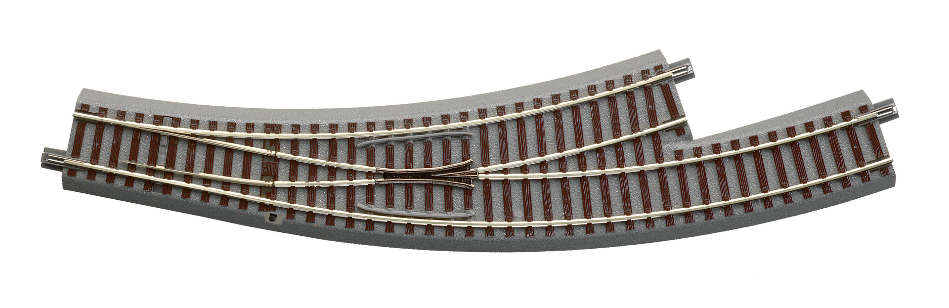 Roco 61154 HO規 彎軌左岔 Curved turnout left