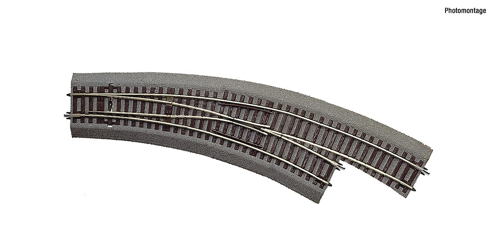 Roco 42573 HO規 R3/R4 419.6mm 30度 右彎岔軌