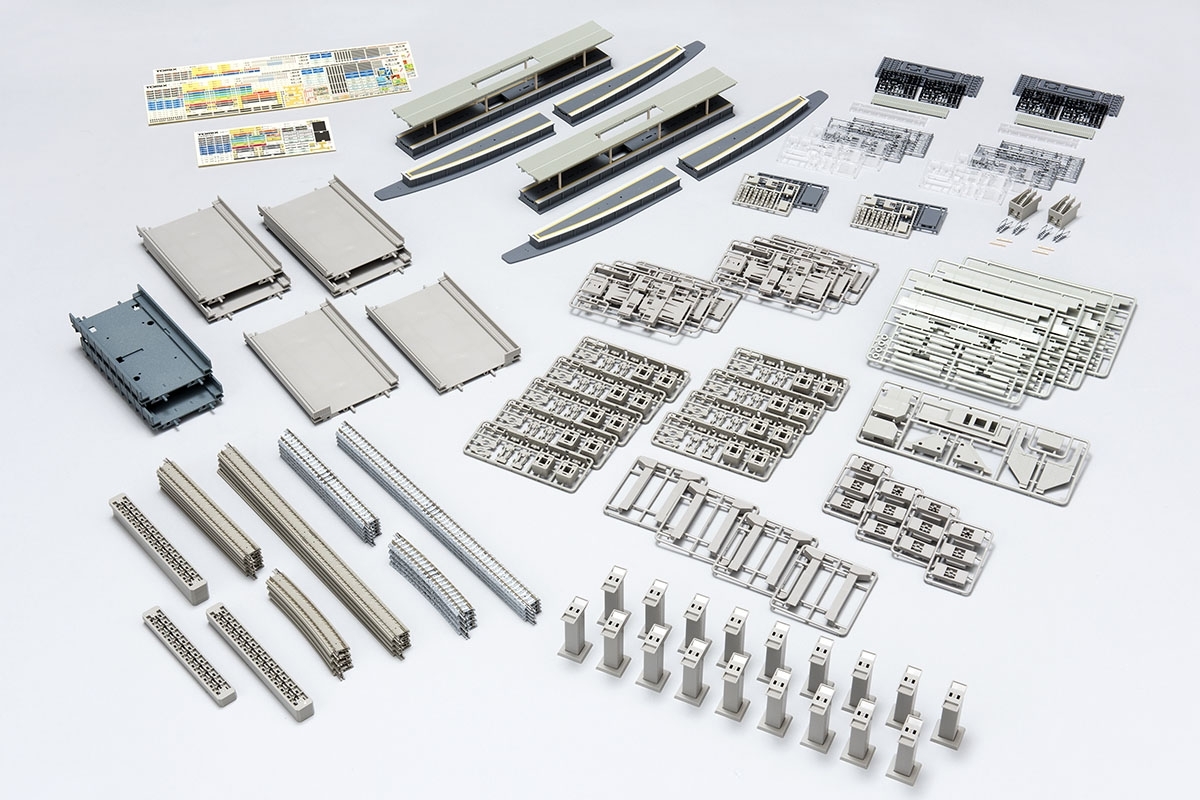 Tomix 91043 N規 高架複線雙層車站軌道組