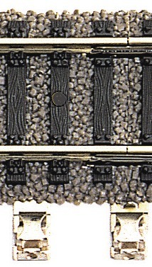 Fleischmann 6430 HO規 軌道供電夾 (2入)