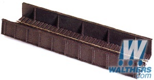 Atlas 2548 N規 Plate Girder Bridge 小型鋼樑鐵橋 B (有軌道)