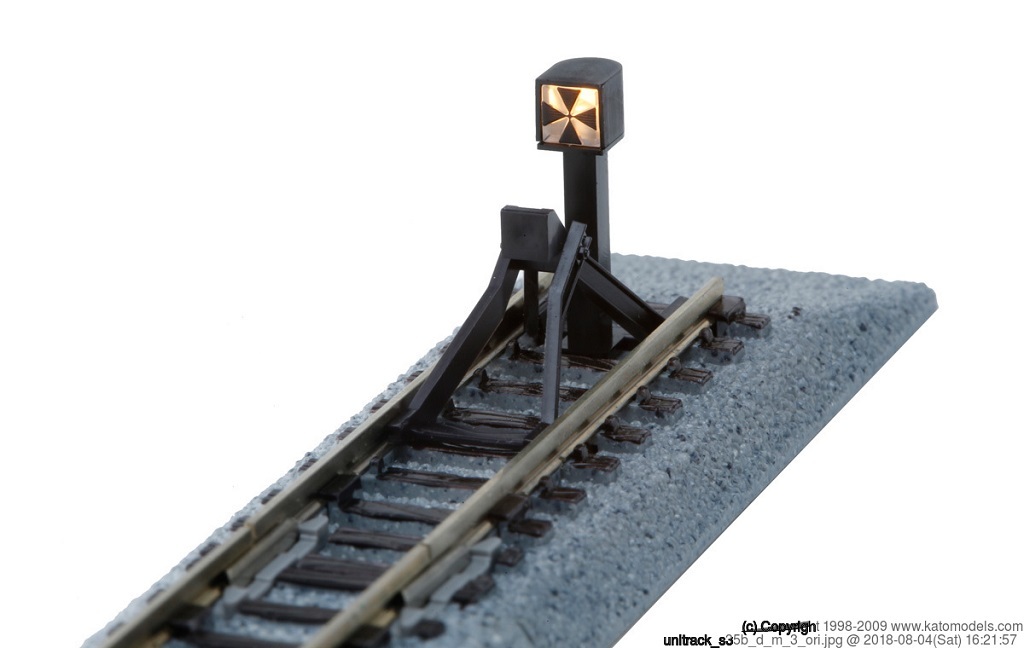 Kato 20-064 N規 止衝擋 C.會亮燈