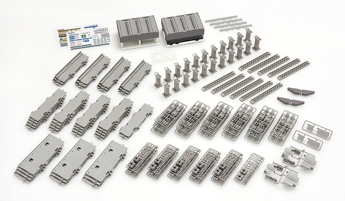 Tomix 3260 N規 複線高架化平台套組