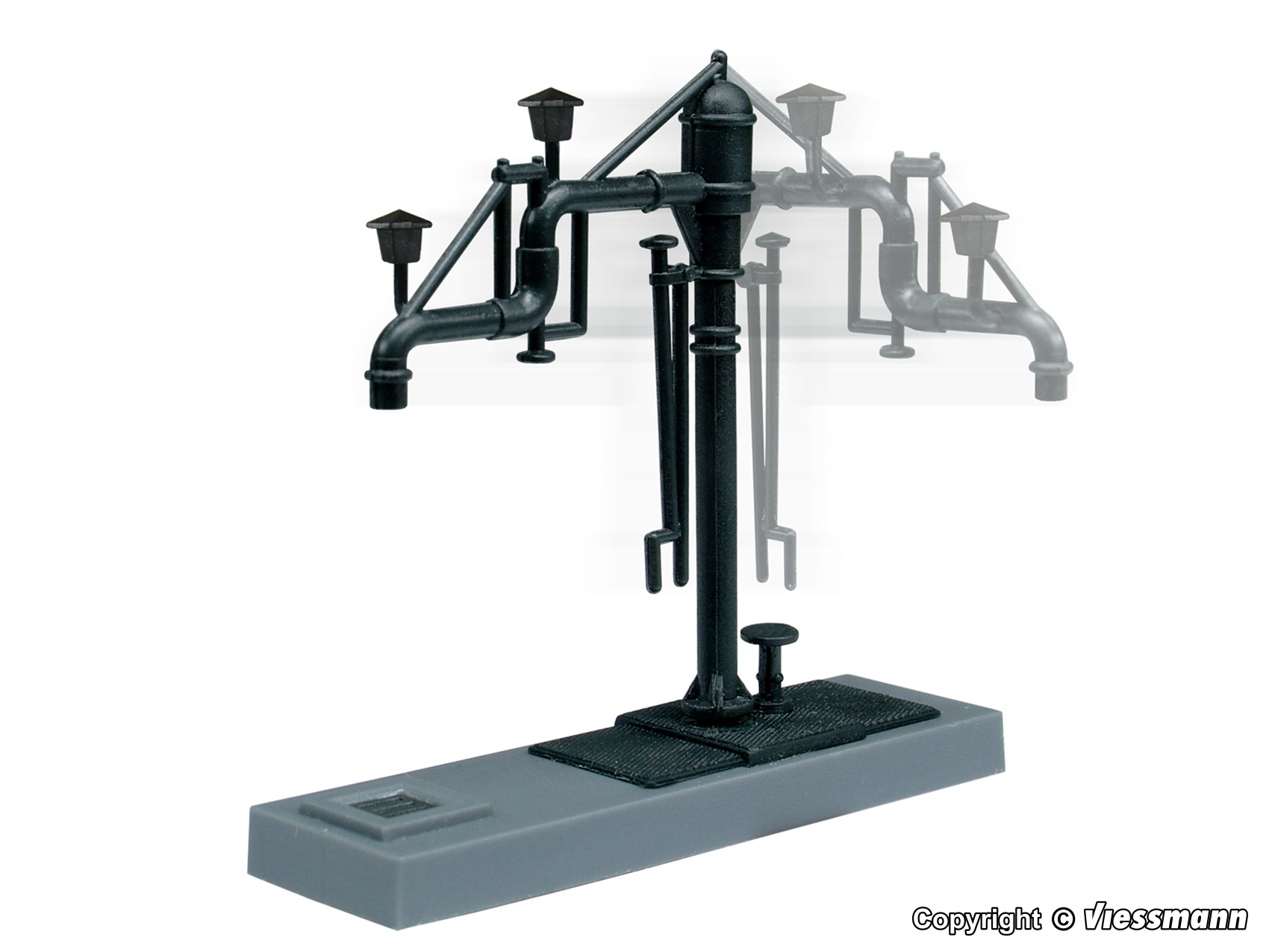 Viessmann 5832 N規 Water crane for a depot of steam locomotives 電動水鶴