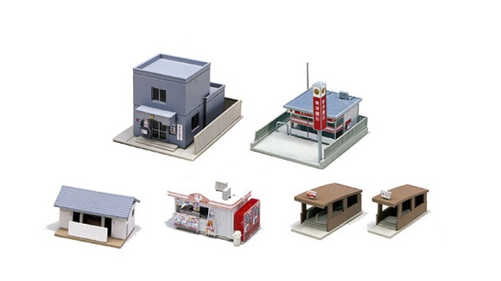 Kato 23-417 N規 車站前廣場設施