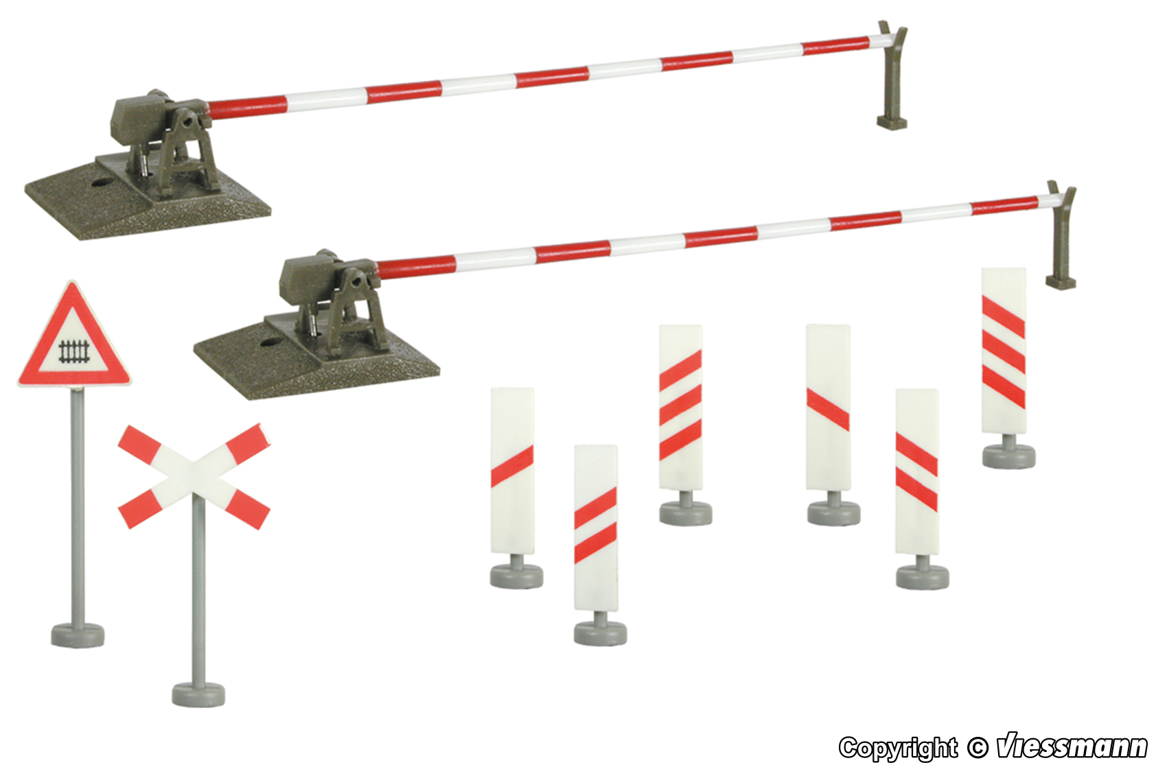 Viessmann 5900 N規 Level crossing fully automatic 電動平交道