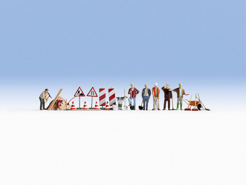 Noch 15111 HO scale, Workers and Tools