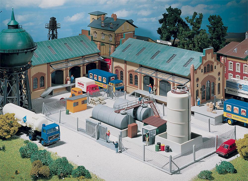 Faller 272420 N規 Metal industrial fencing 管制用柵欄與網狀圍欄 370 mm