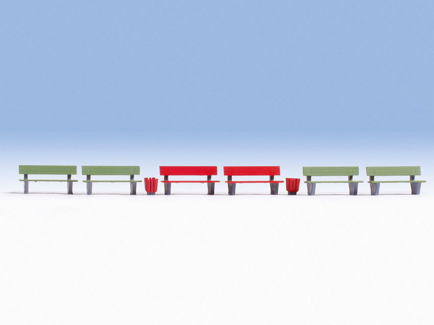 Noch 35848 N scale, Benches
