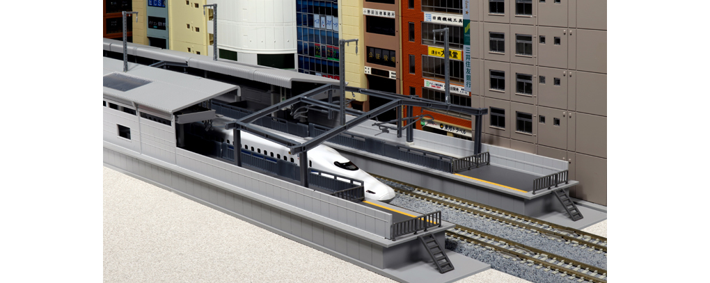 Kato 23-239 N規 新幹線月台配件組.無車