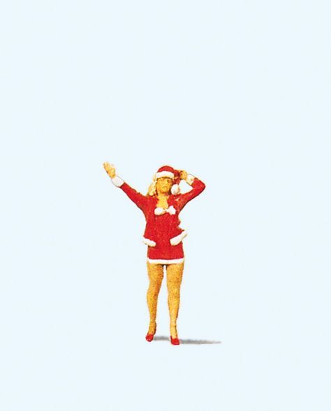 Preiser 29026 HO scale, Christmas Girl