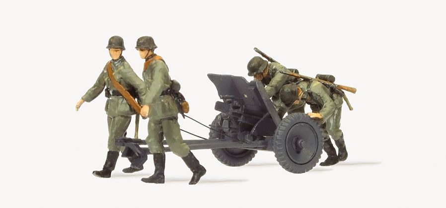 Preiser 16602 HO scale, Unpainted WWII German Army