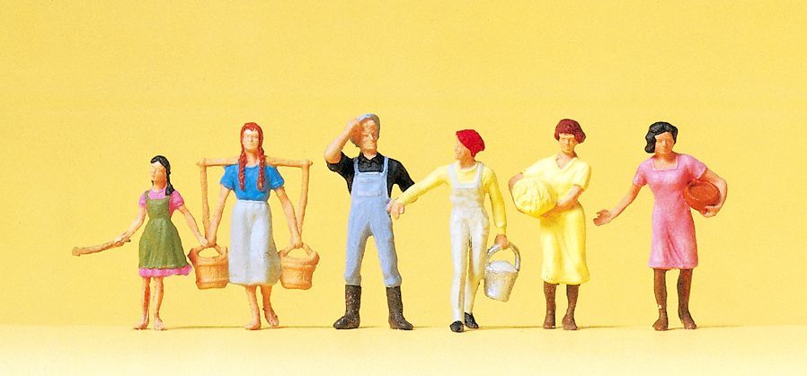 Preiser 14083 HO scale, People on the Farm 2