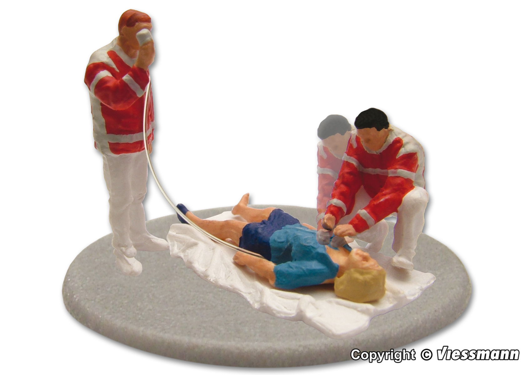 Viessmann 5140 HO規 Rescue team on duty 電動救生員組