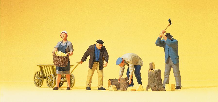 Preiser 10539 HO scale, On the Farm